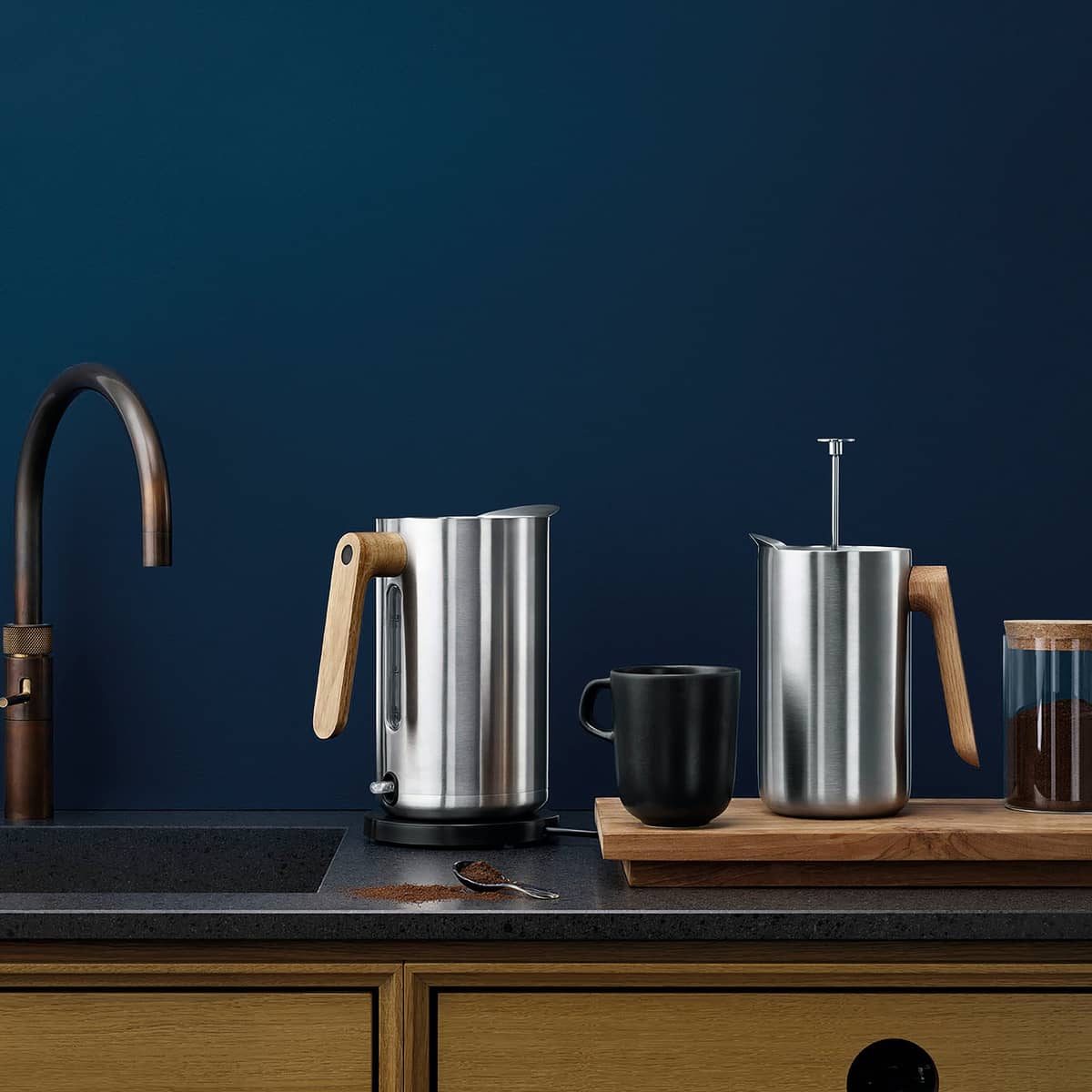 Vattenkokare 1,5 L Nordic Kitchen Rostfritt stål