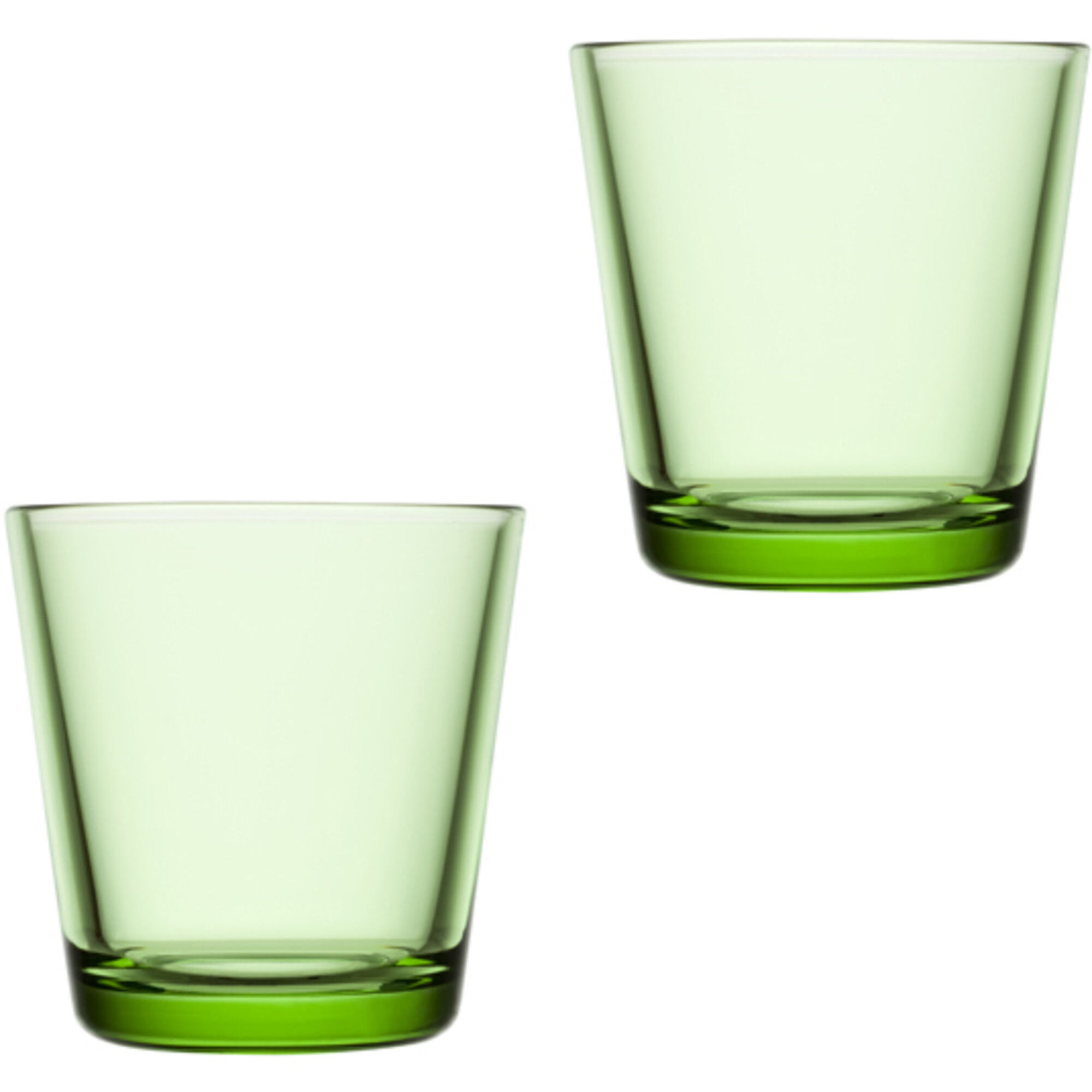 Kartio Glas 21 cl Äppelgrön 2-pack
