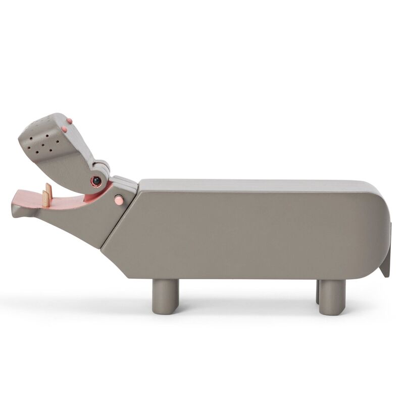 Liliput flodhäst, grå