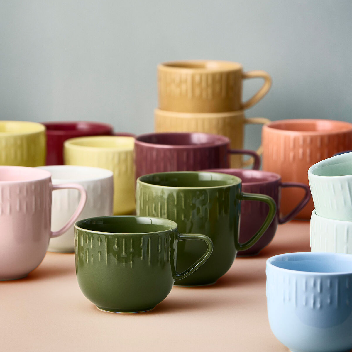 Confetti krus 35 cl, olive