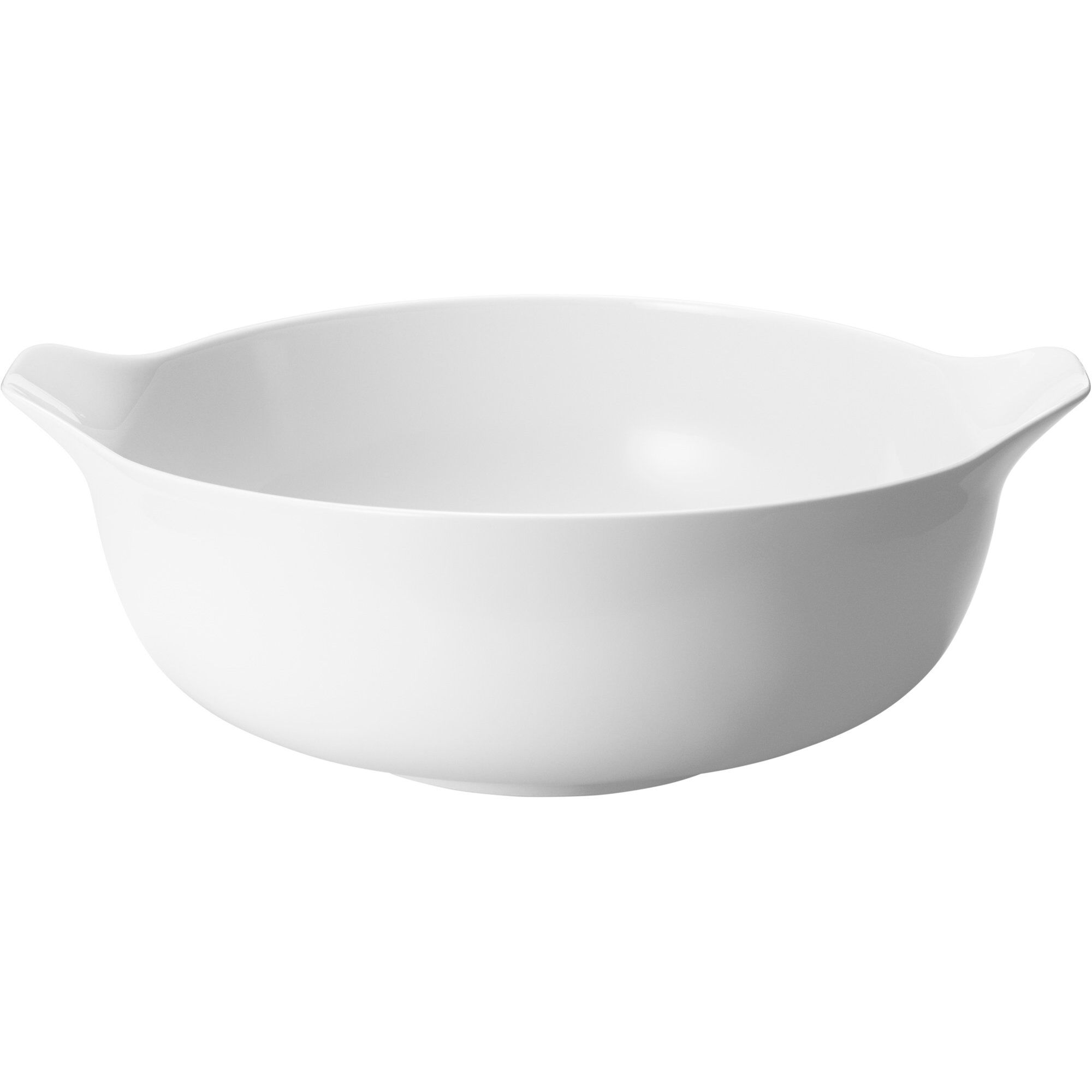 Koppel serveringsskål 22 cm, hvit
