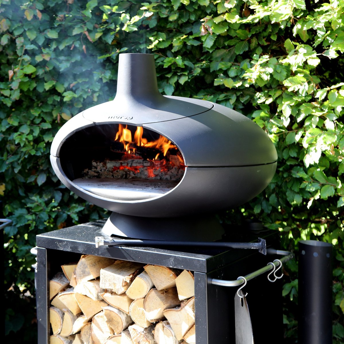 Forno pizzaugnspaket med bord, 60x60 cm