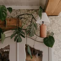 Flora bordslampa, 39 cm