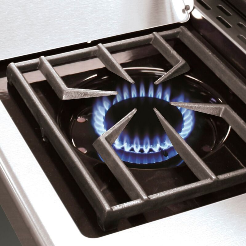 490 gasolgrill, svart