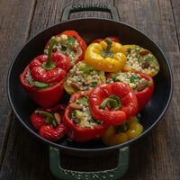 Combekk Lav gryde med låg Ø28 cm/5 liter, grøn