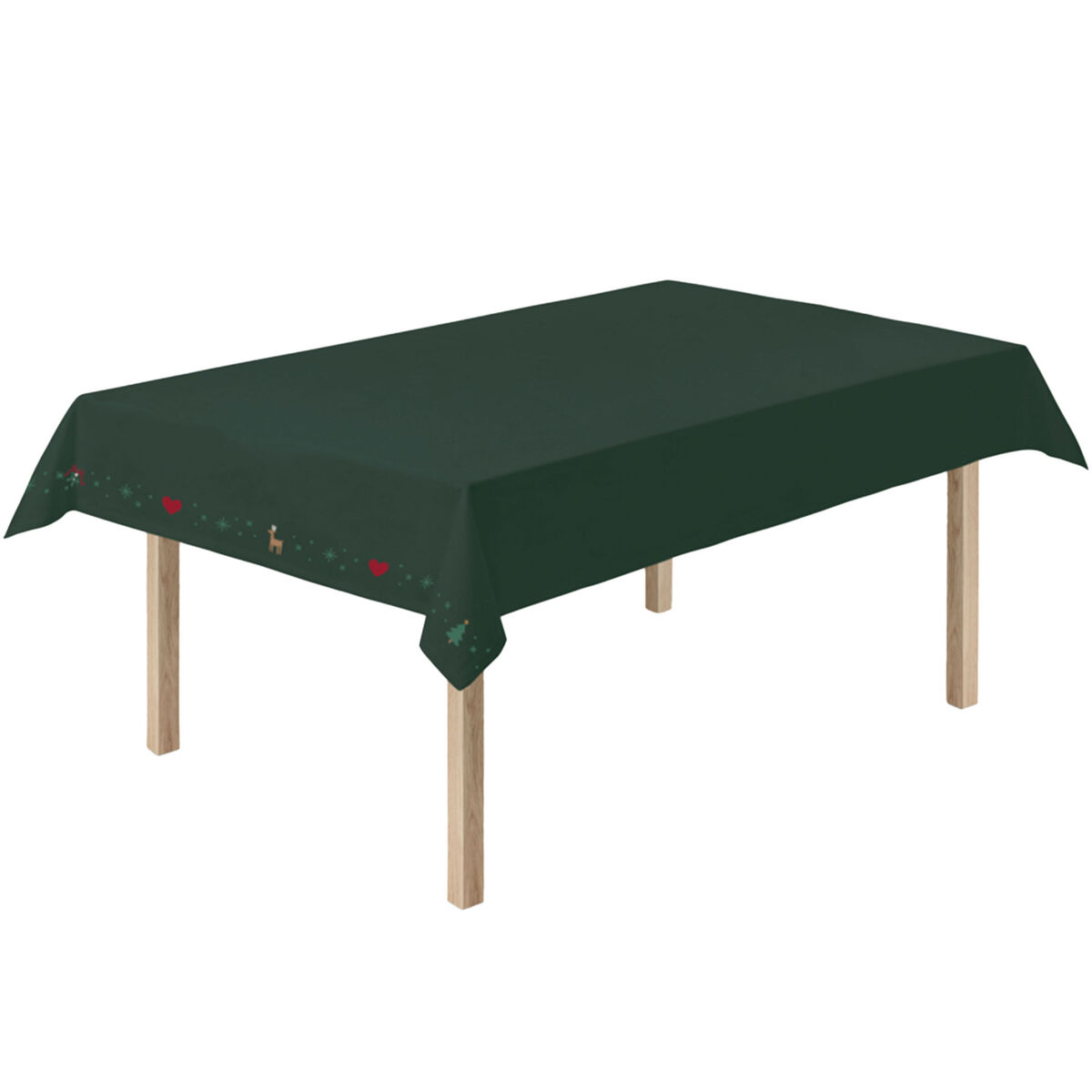 Juna Christmas Fable Dug 150x320 cm, grøn