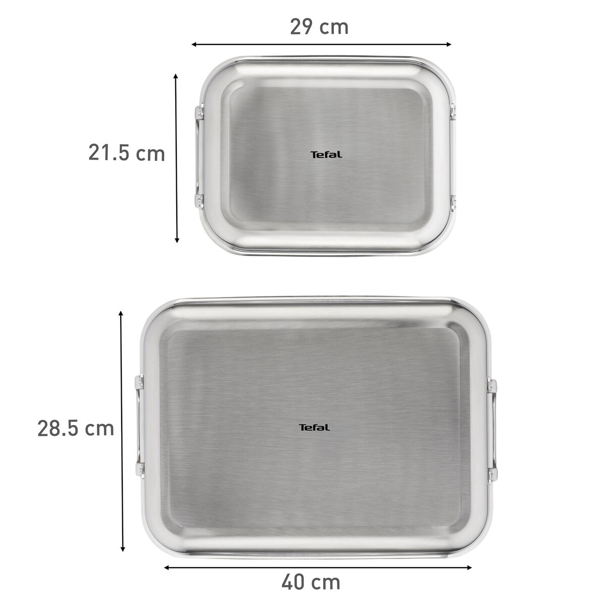 Emotion ovnformer 2 stk, rustfrit stål