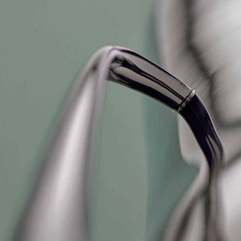 Dorotea karaffel 30 cm, polert stål