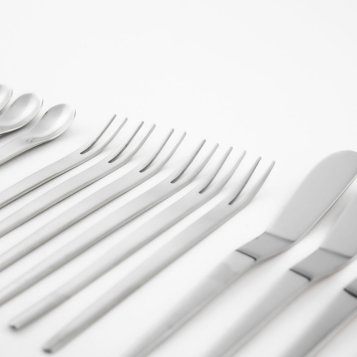Tapasbestikk, 18 delar, rustfritt stål