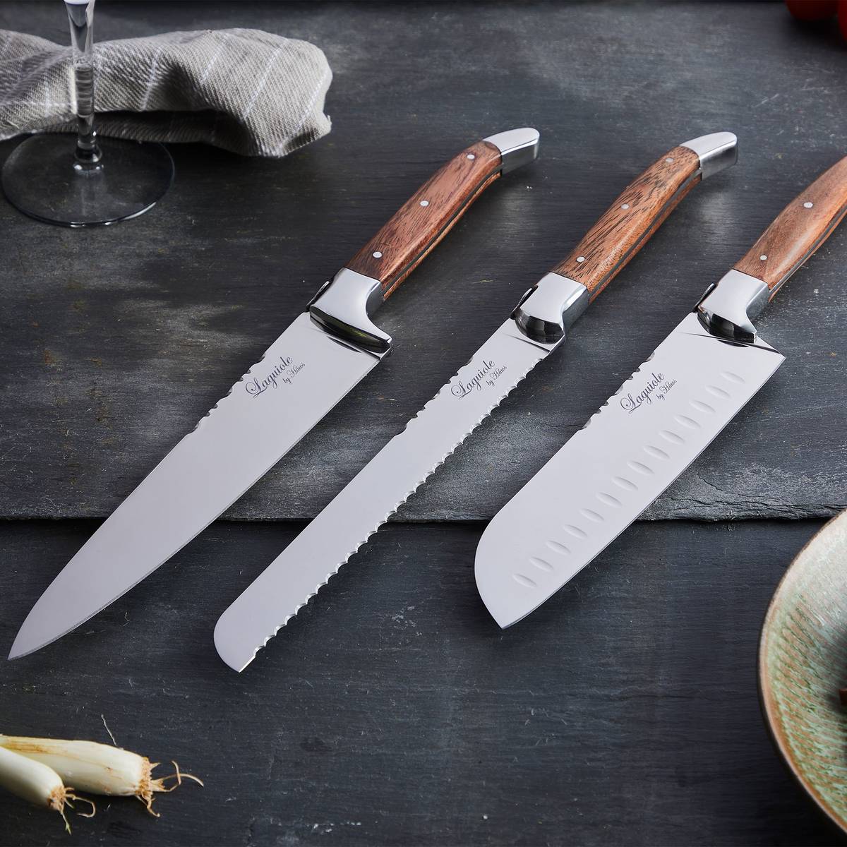 Knivset 3 delar, Rosenwood