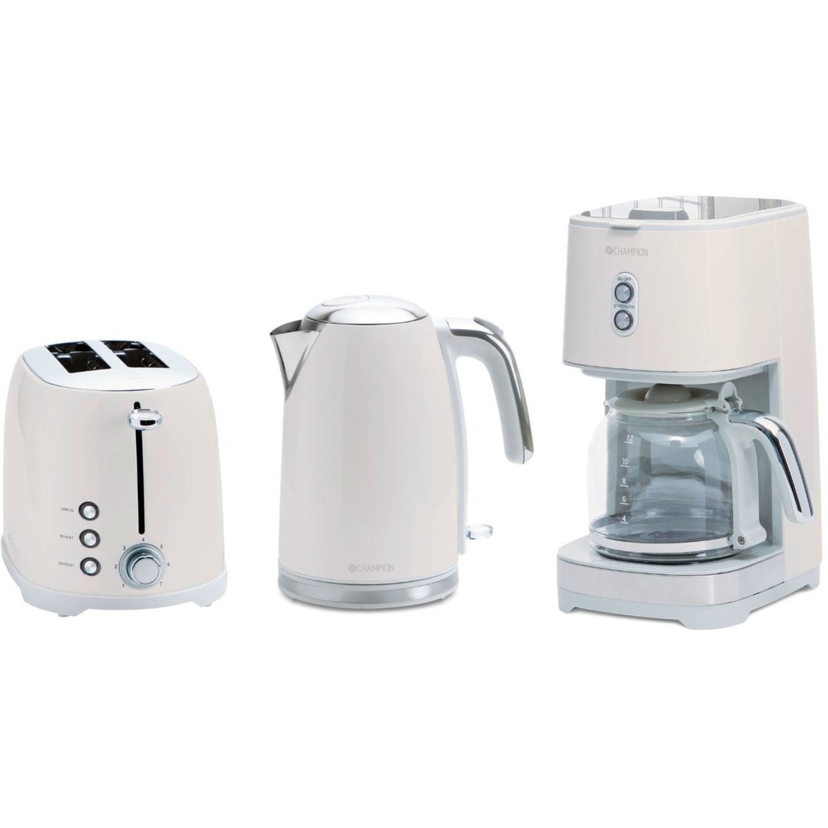 Creme White morgenmadspakke, 3 dele