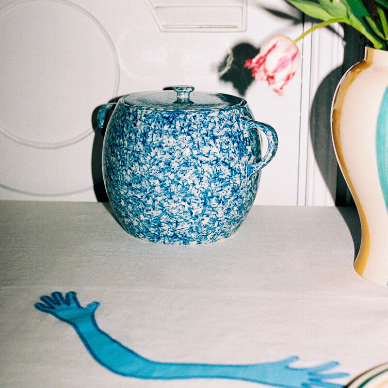 Sobremesa Bean Pot gryde, blå