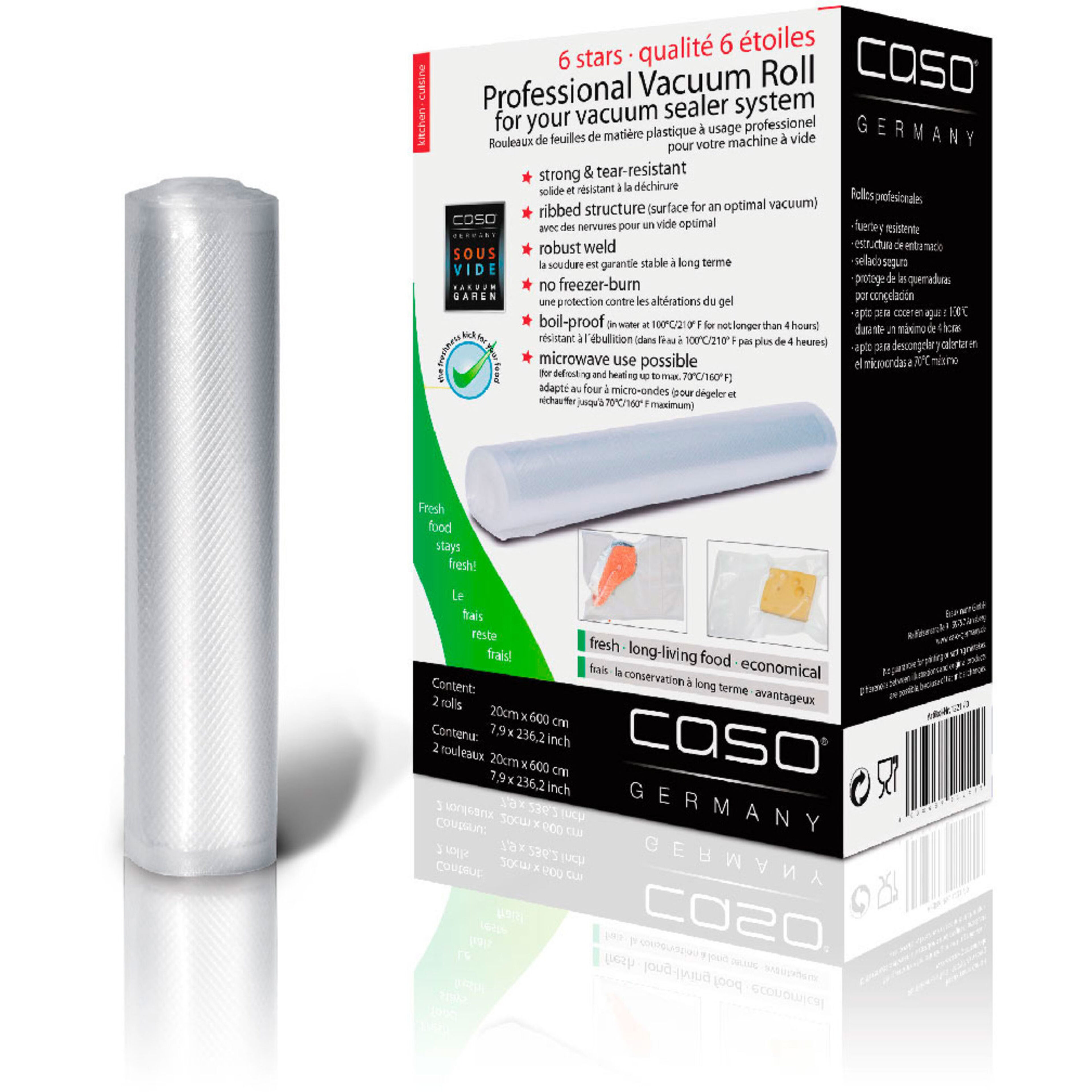 Rullplast 20 x 600 cm, 2 st