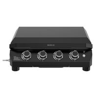 Stegeplade 4 brændere, 59 cm