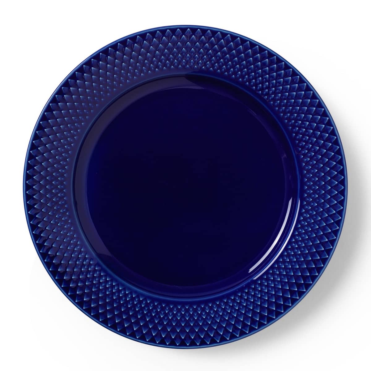 Rhombe Color frokosttallerken, 23 cm, mørkeblå