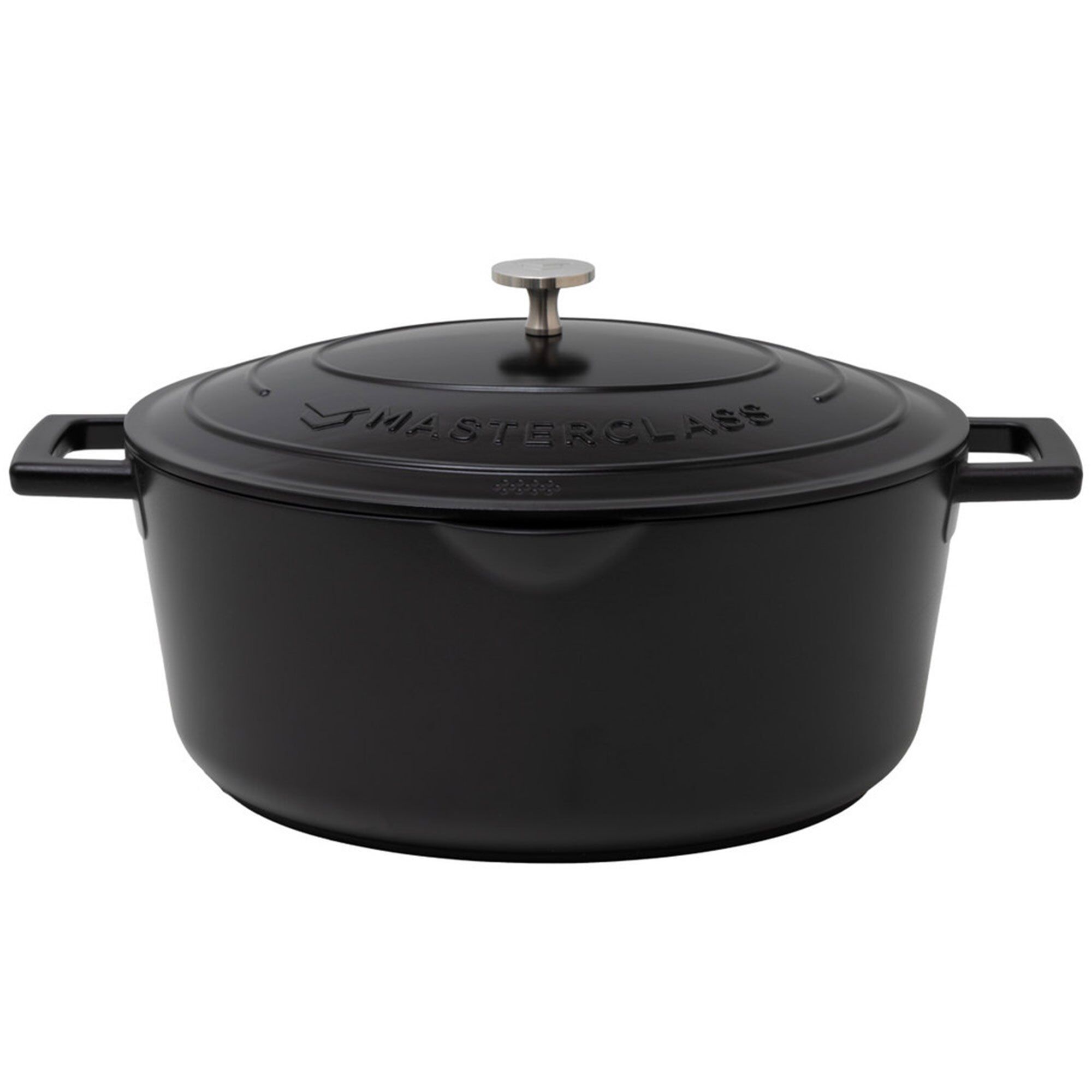 Gryde Oval 6 Liter Mattsort