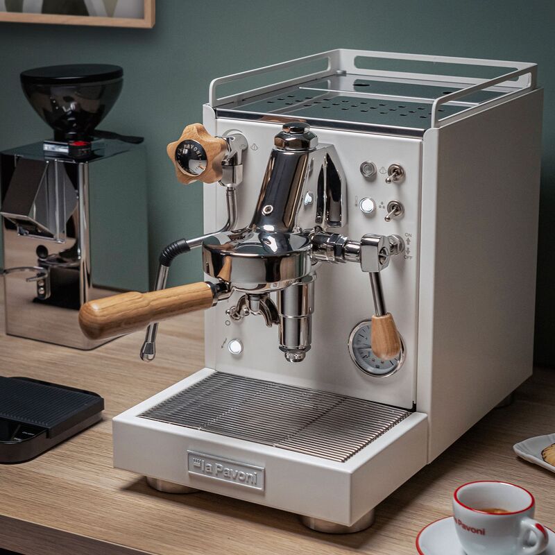 Cellini Mini espressomaskin, vit