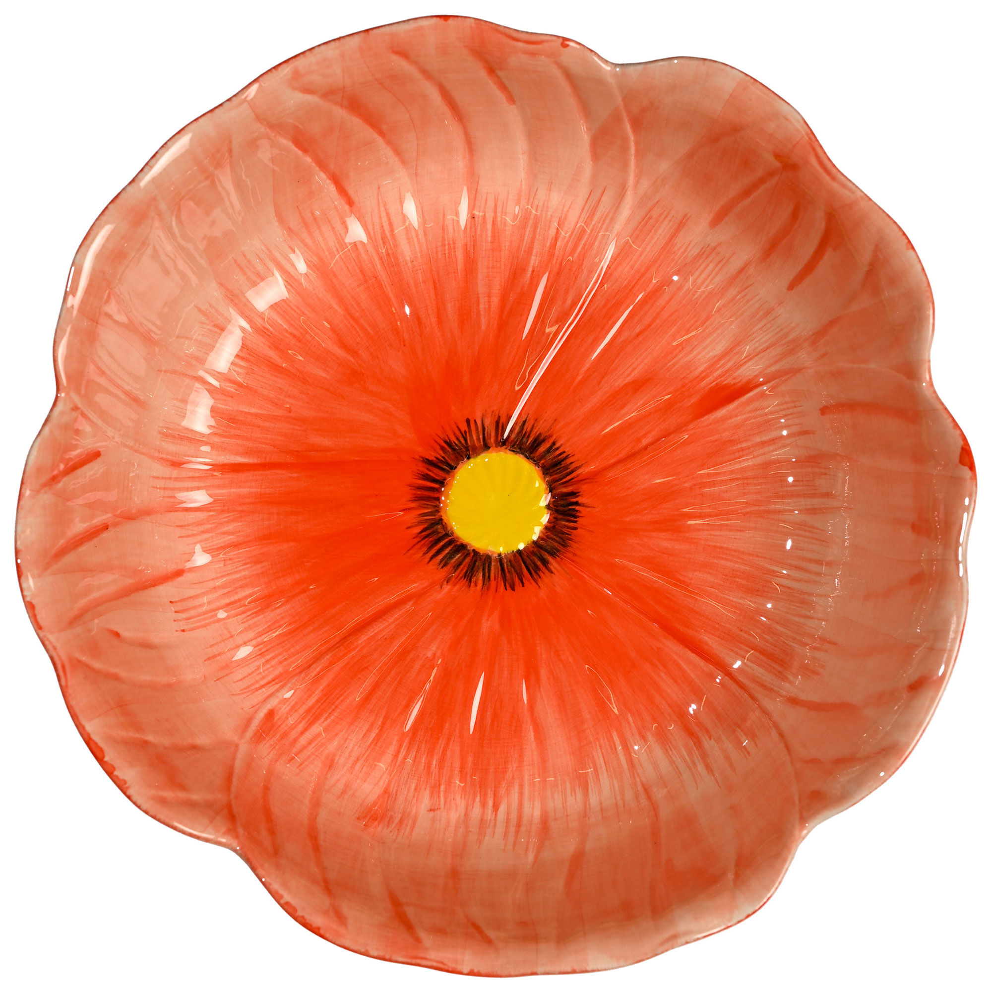 Byon Poppy L serveringsskål Ø30 cm, rød