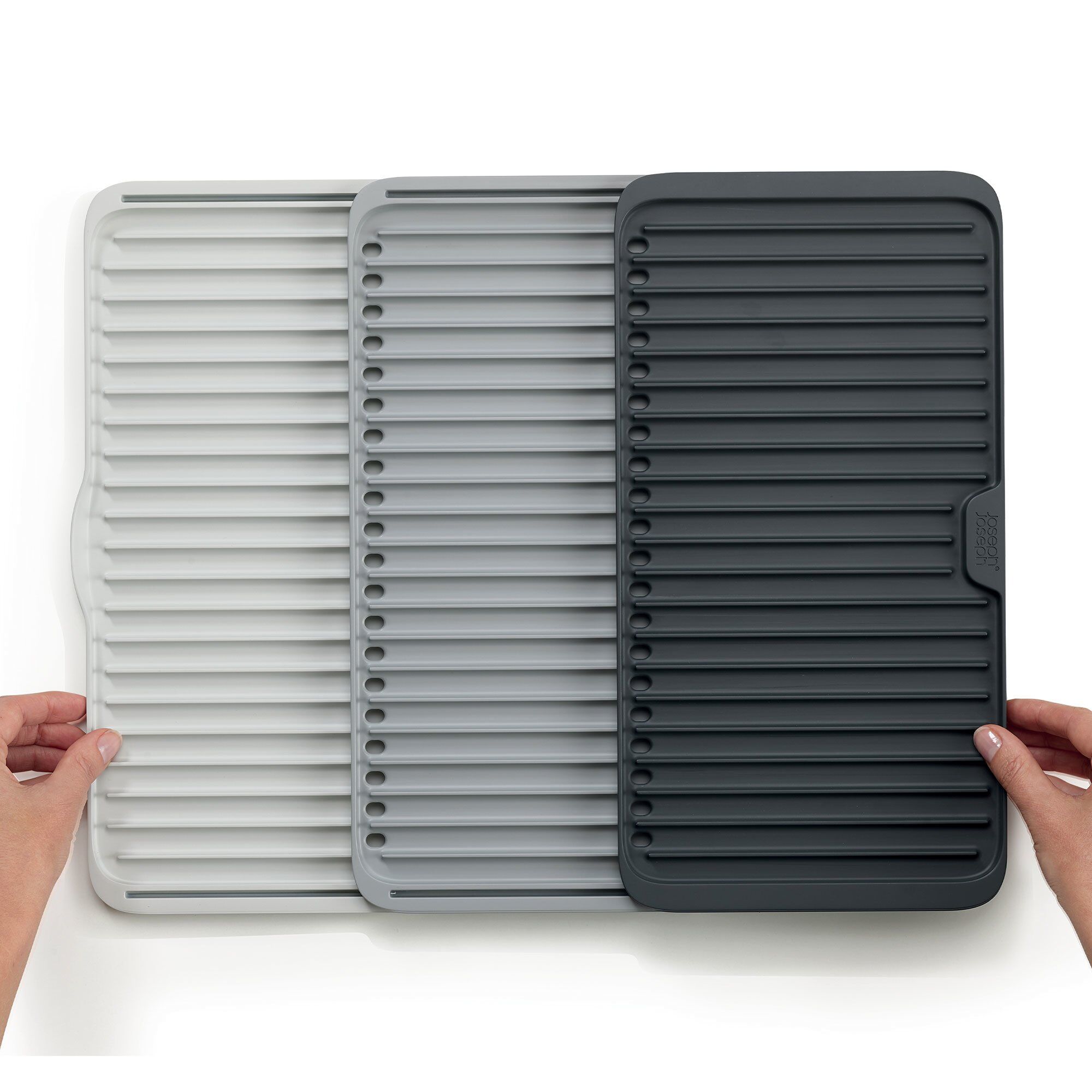 Alternativ bild 1 för Joseph Joseph Utdragbart diskunderlägg, grå