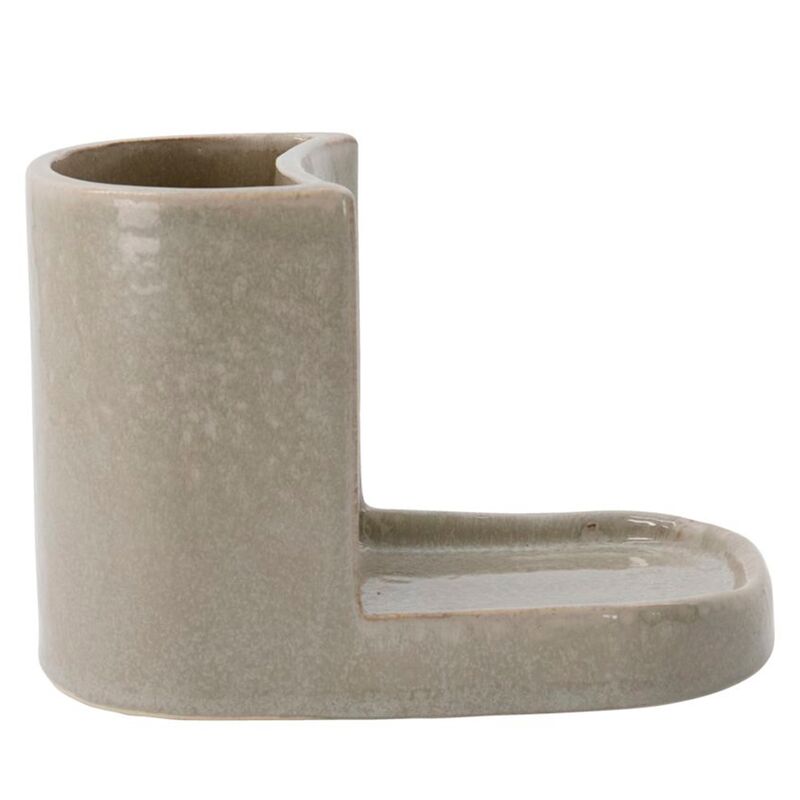 Datura børste- og sæbeholder, shellish grey