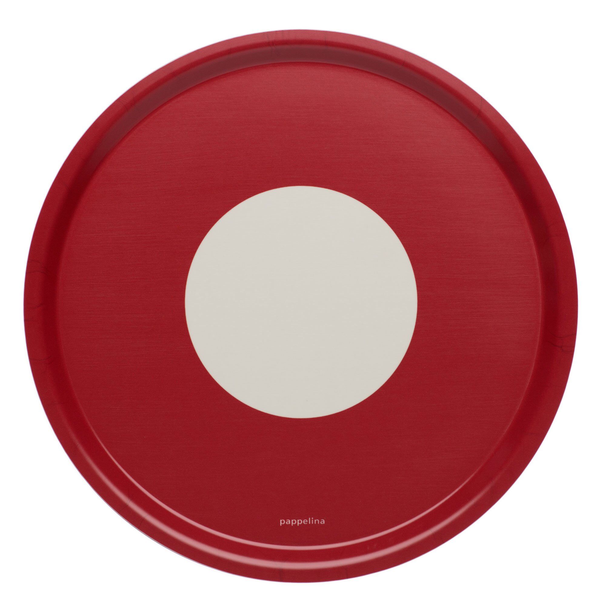 VERA bricka 38 cm, röd