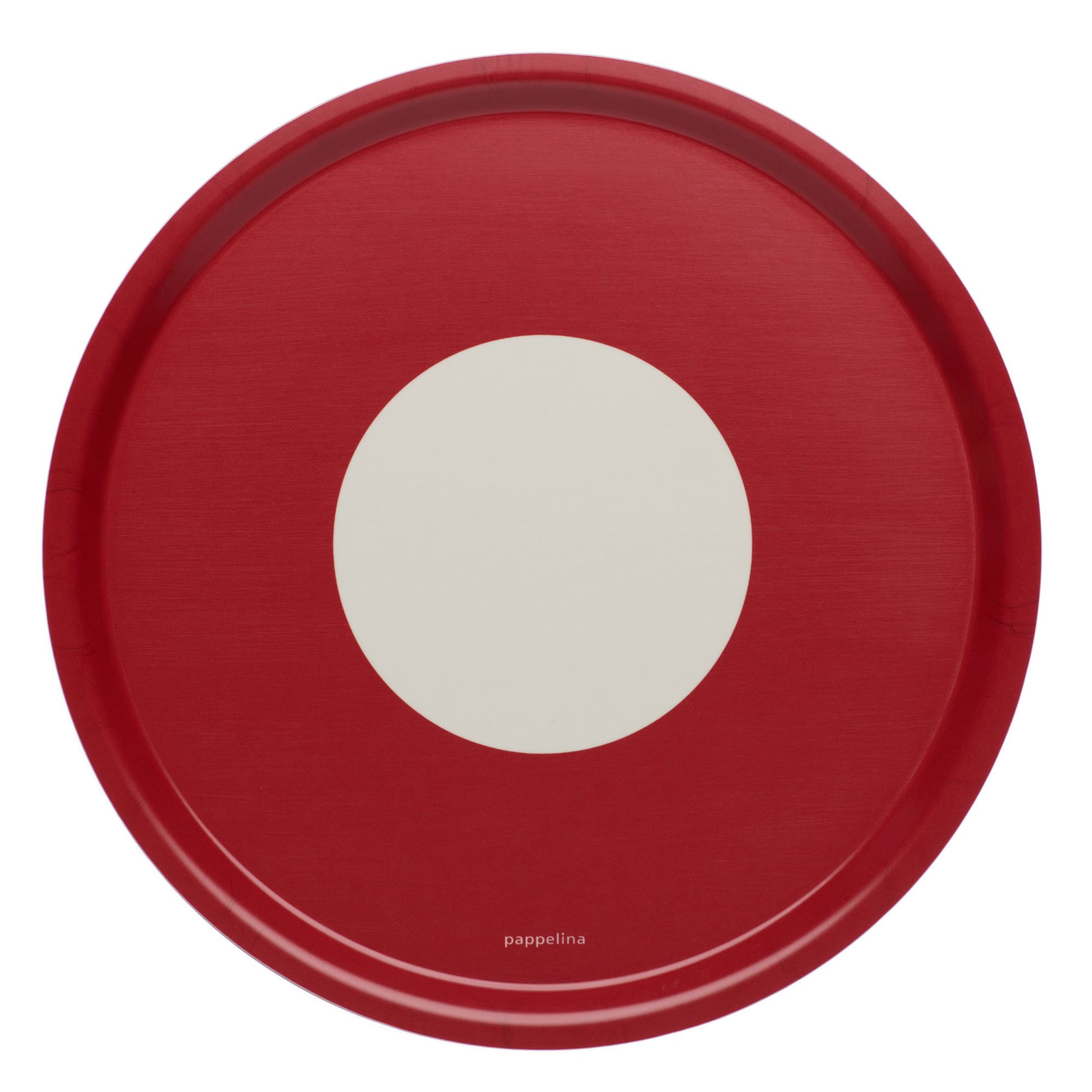 VERA bricka 38 cm, röd