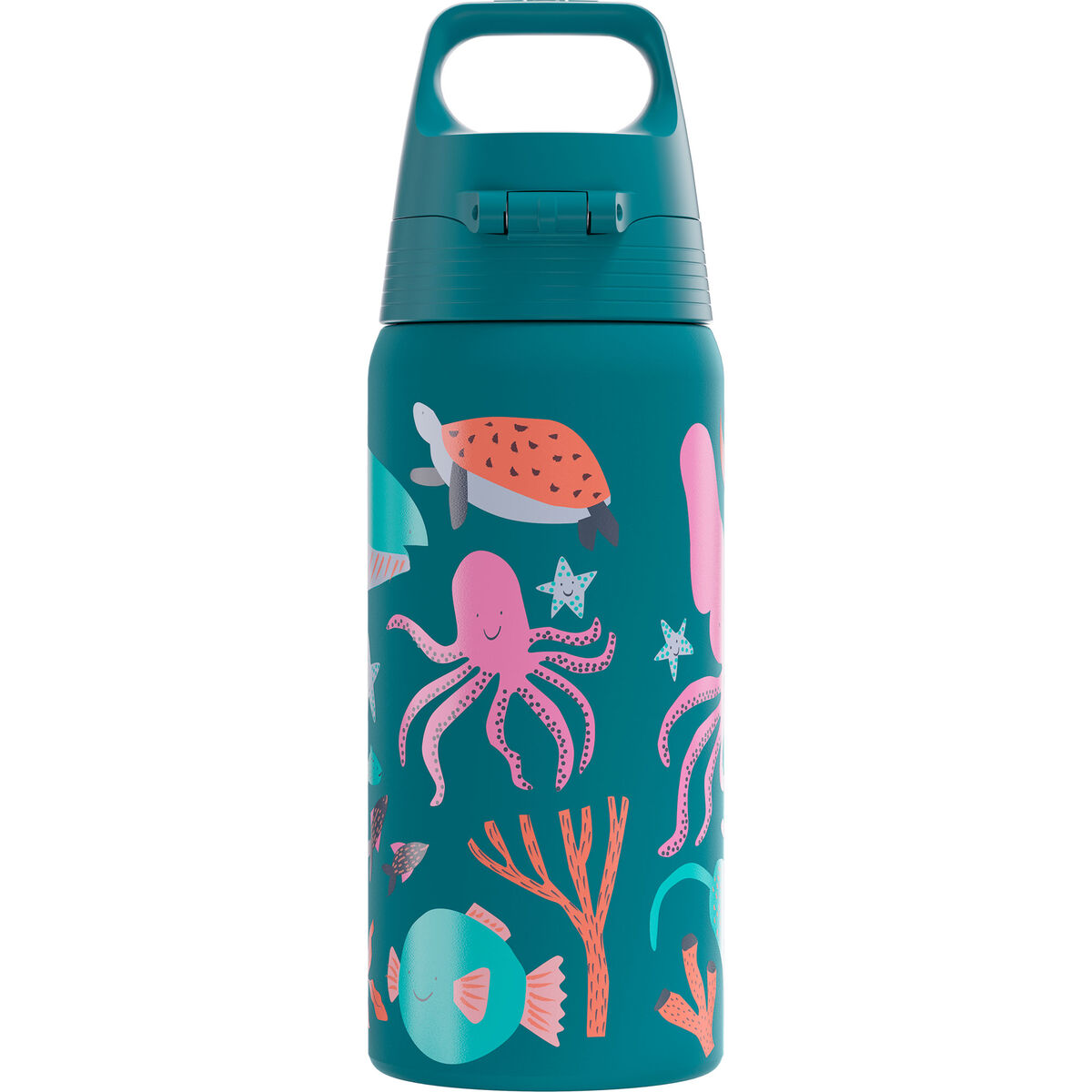 SIGG Shield Therm ONE barn termosflaske 0,5 liter, blå verden