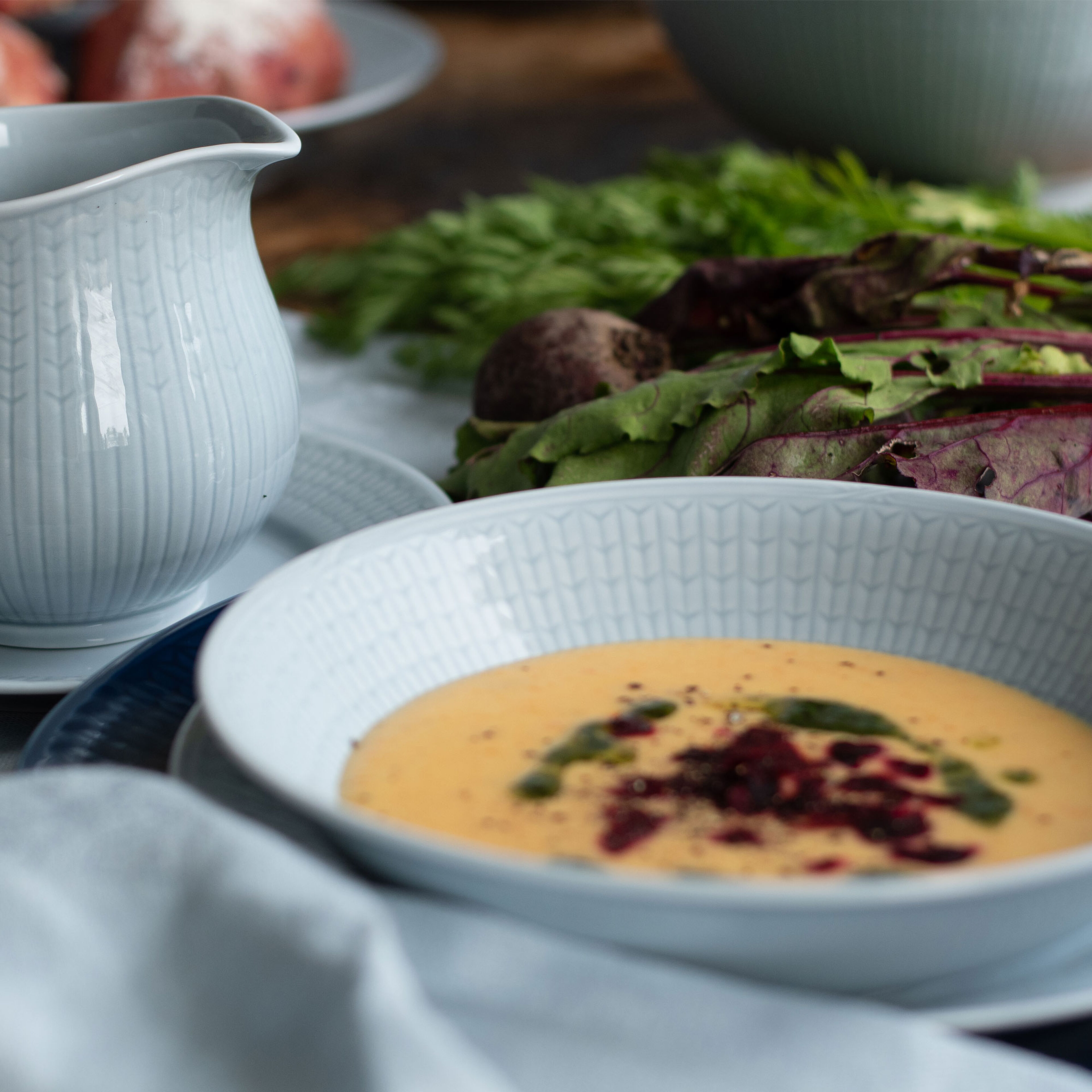 Swedish Grace Is Tallrik djup 25 cm