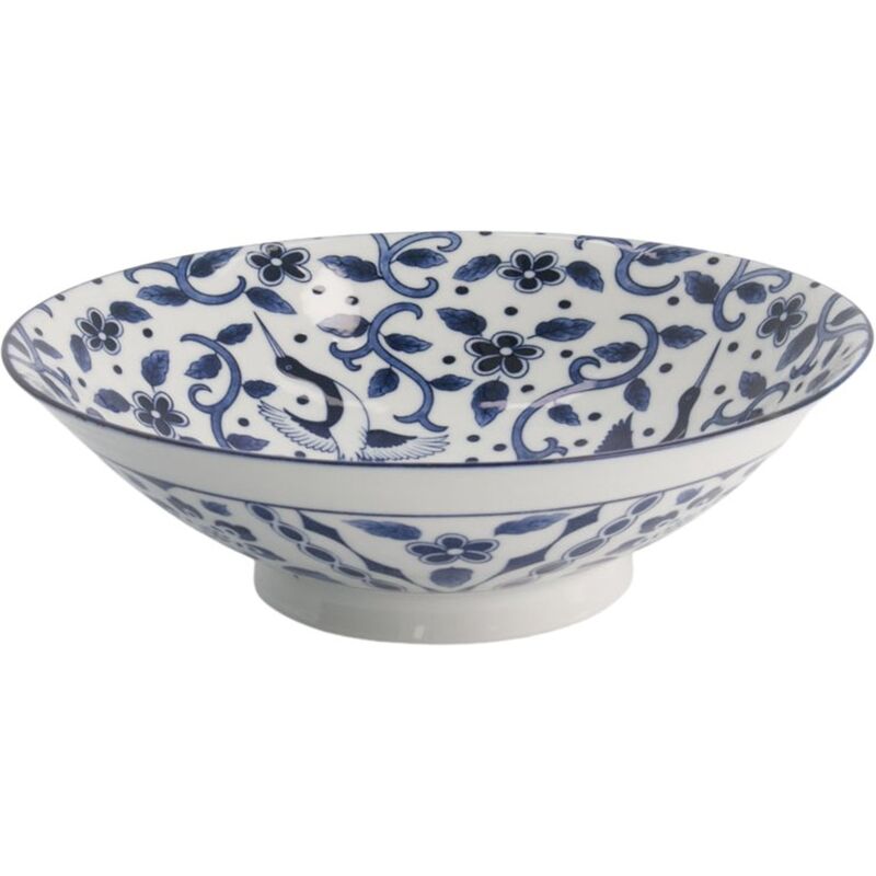 Blue Maizuru ramenkulho 1600 ml, sininen/valkoinen