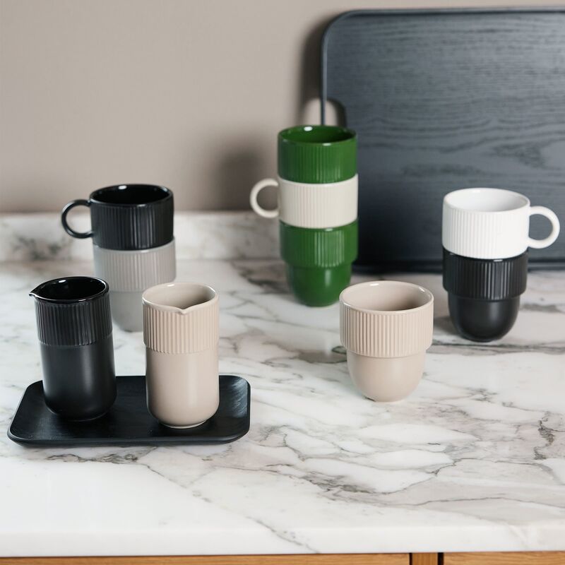 Inka-mugg 27 cl, svart