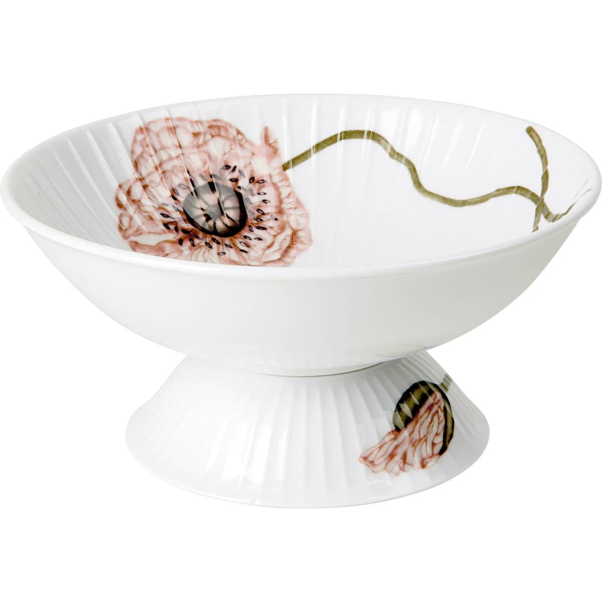 Hammershøi Poppy-tarjoiluastiua valkoinen, Ø 16 cm.