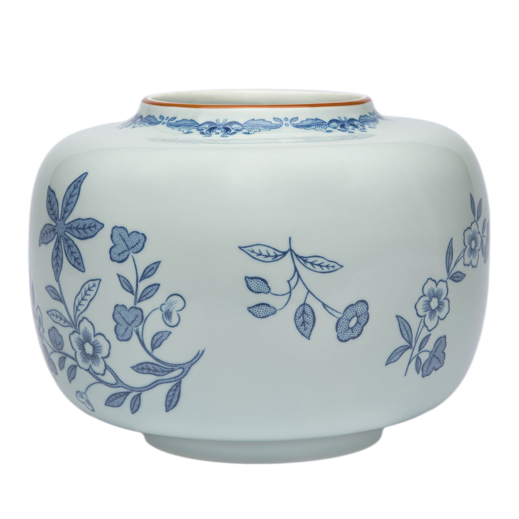 Rörstrand - Ostindia vase 22x17 cm blå