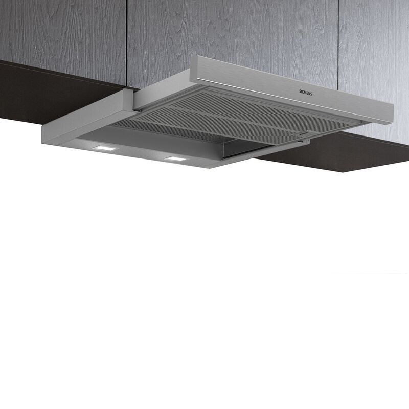 LI67RB531 iQ300 utdragbar köksfläkt, silver