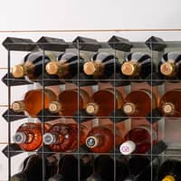 Vinreol Saml-Selv Sort 30 flasker 