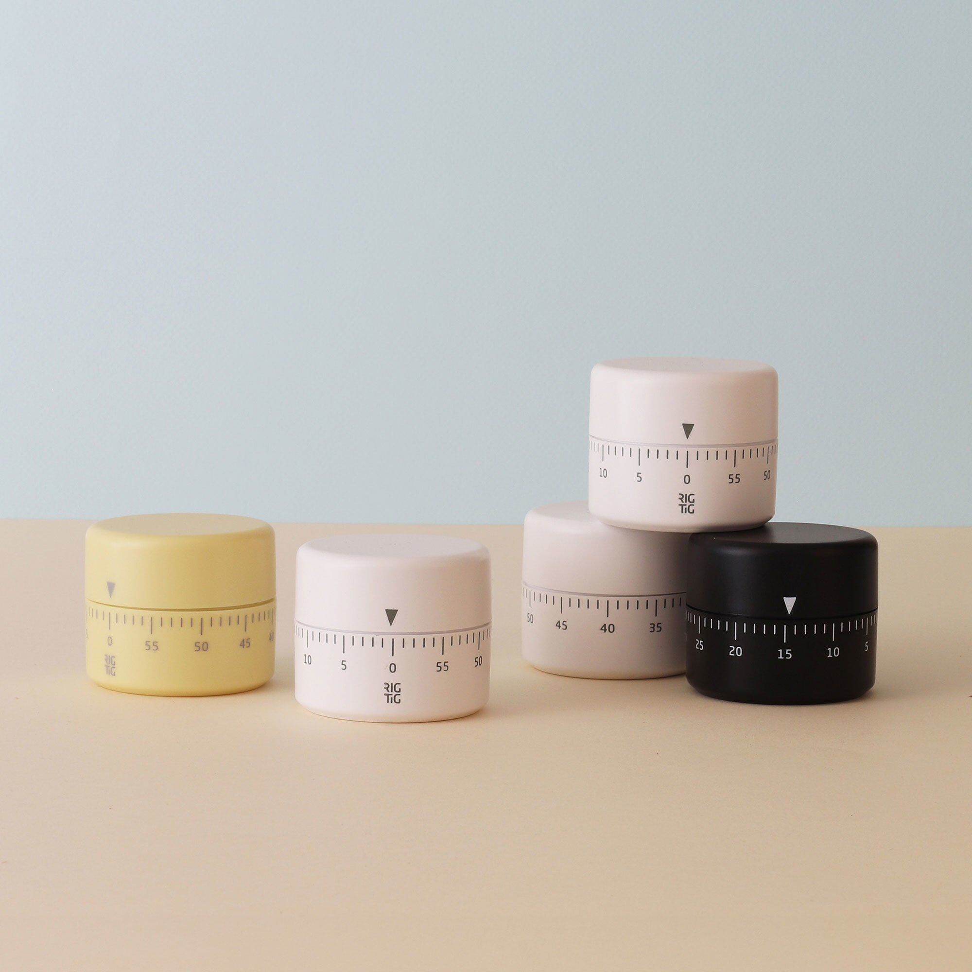 Alternativ bild 1 för RIG-TIG - TIME-IT minutur ljusgul