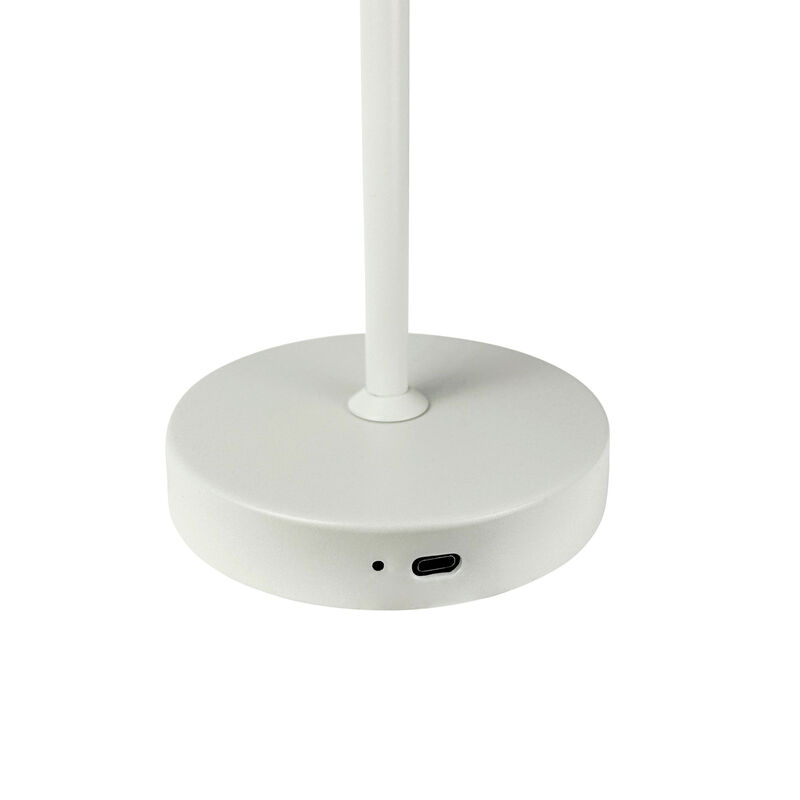 Dyberg Larsen Stockholm LED-bordslampa, pearl white