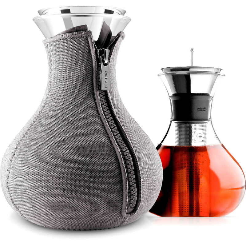 Tebrygger Woven mørk grå