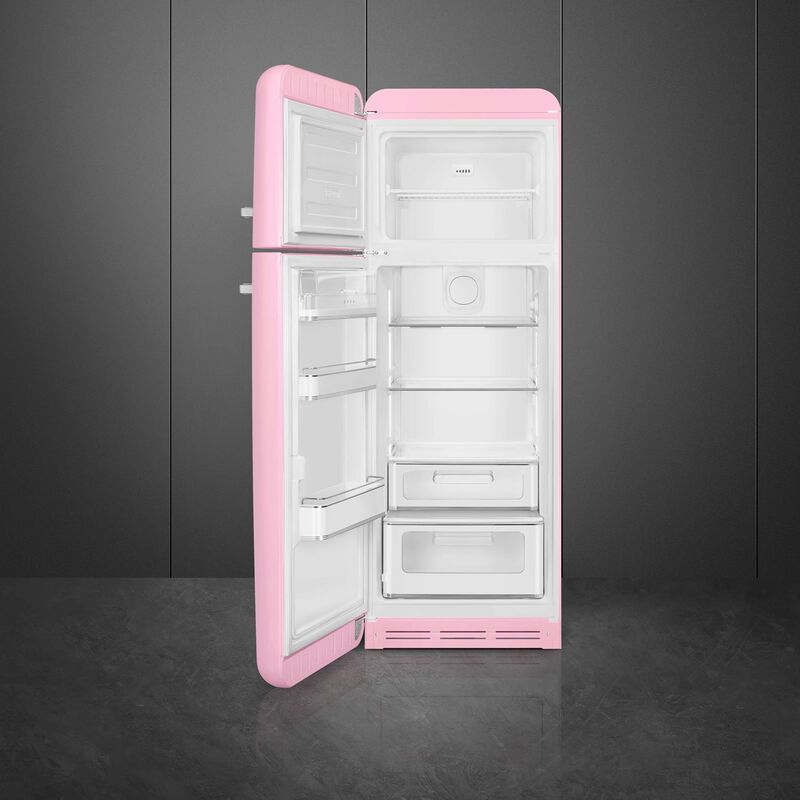 FAB30LPK6 Jääkaappi/Pakastin 172cm, Saranointi vasemmalla, Vaaleanpunainen