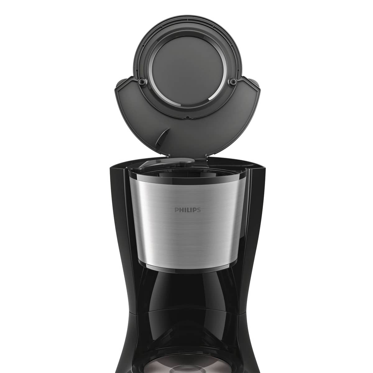 HD7462/20 Daily Collection kaffetrakter, metall/svart