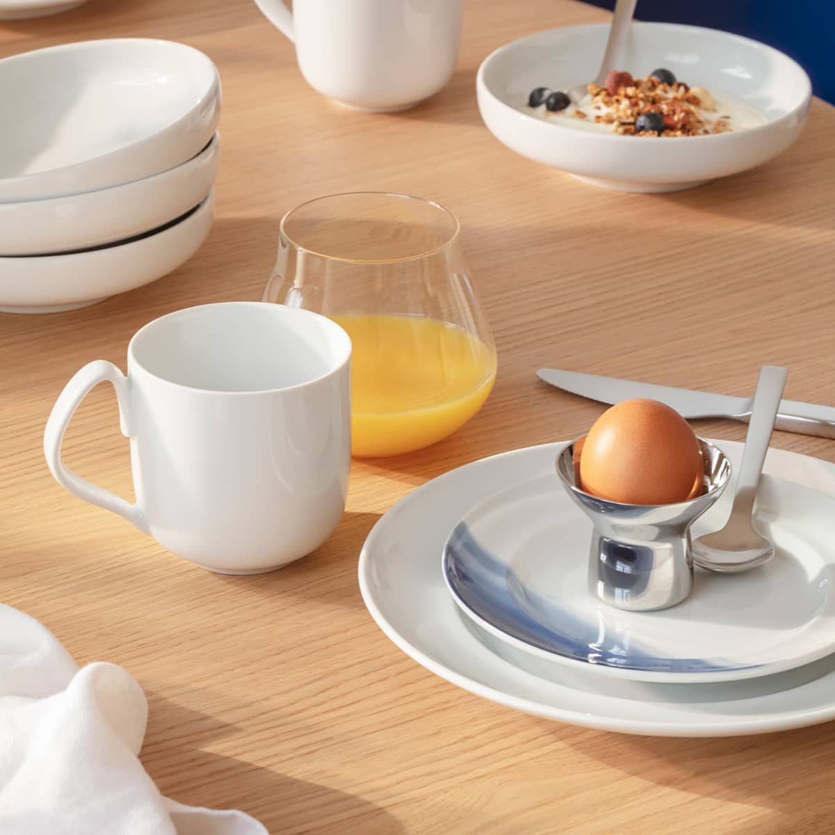 Koppel frukostskål 15 cm, vit