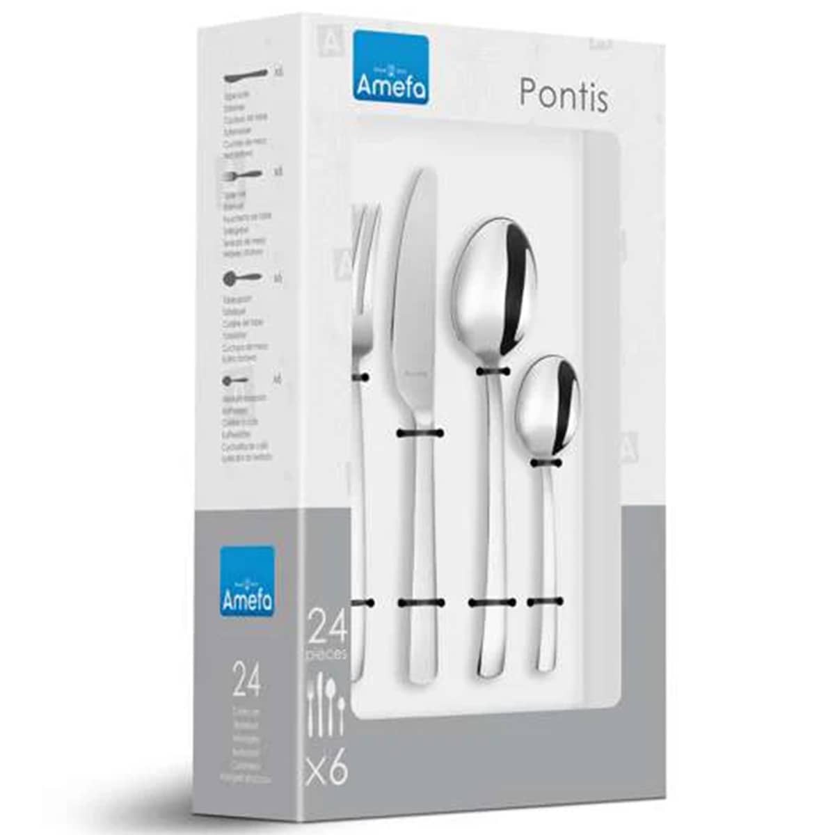 Amefa Pontis bestikksett, 24 deler