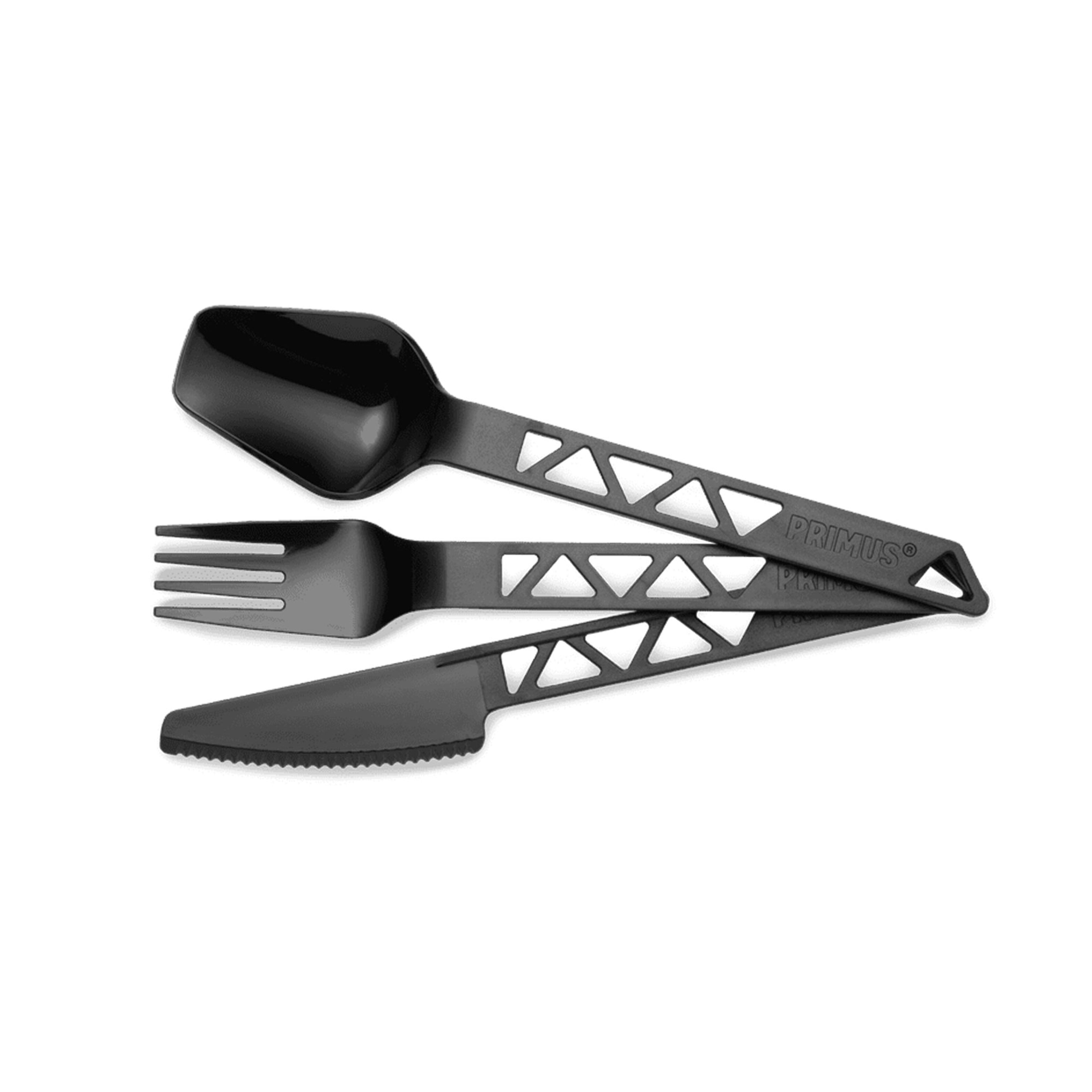 Primus TrailCutlery bestiksæt, sort