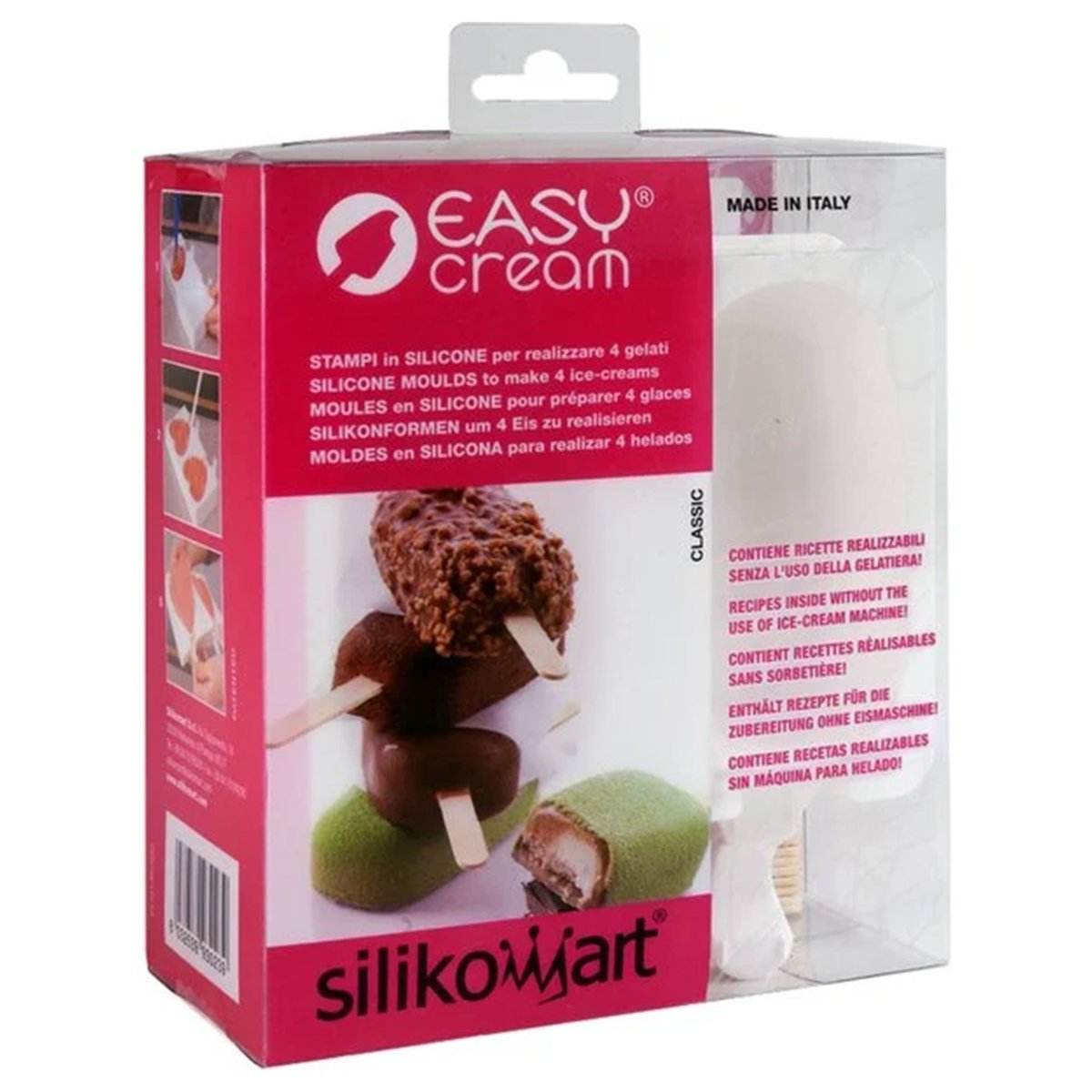 Easy Cream jäätelömuotit, 2kpl