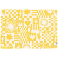 Arabia Muumi Juhlat Pöytätabletti, keltainen
