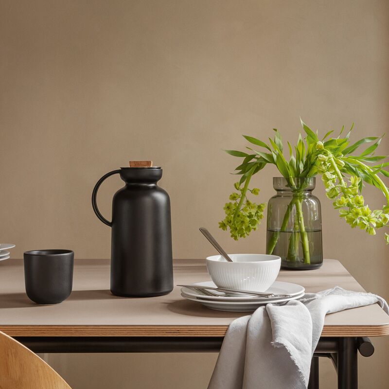 Silhouette termokande 1 liter, sort