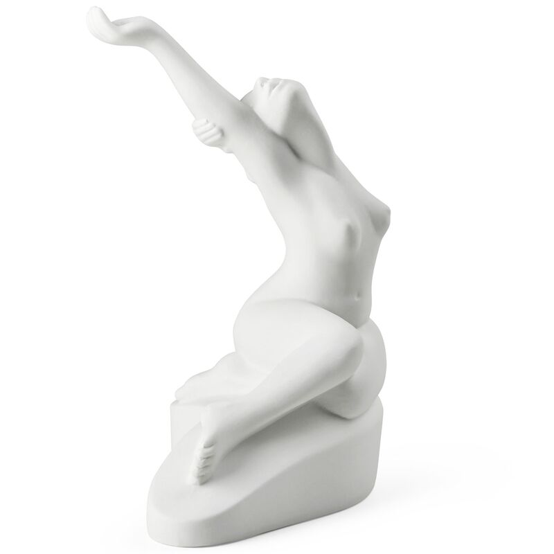 Heavenly Grounded prydnad, vit