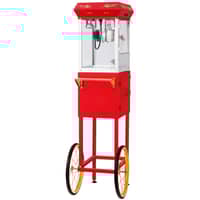 Popcornvagn All Star 8-10 liter Röd