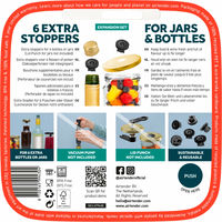 Extra vakuumstoppers 6-pack