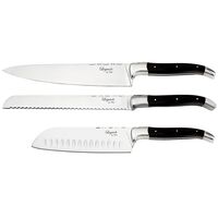 Knivset 3 delar, Black Wood