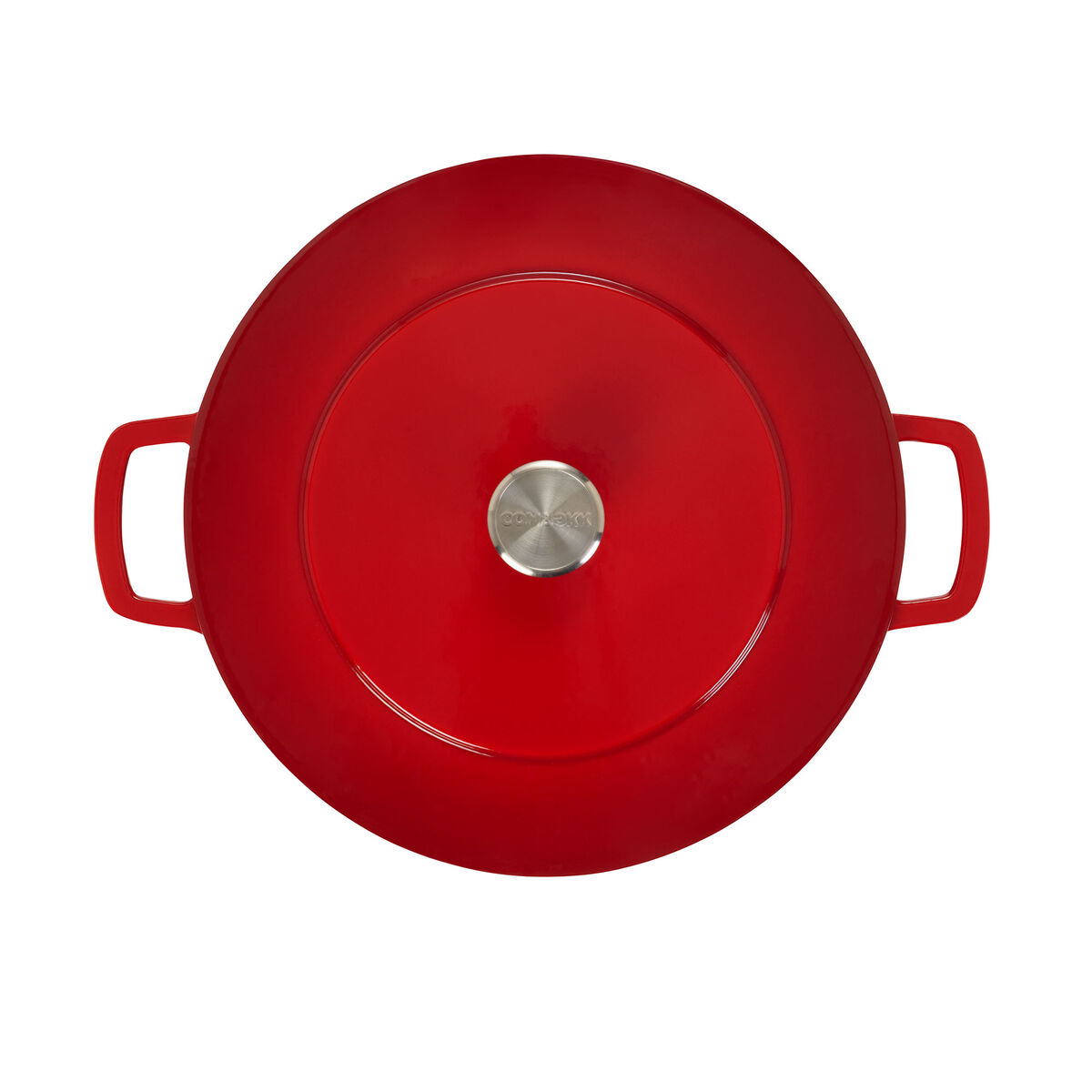 Combekk Støpejernsgryte 32 cm / 12 liter, cherry